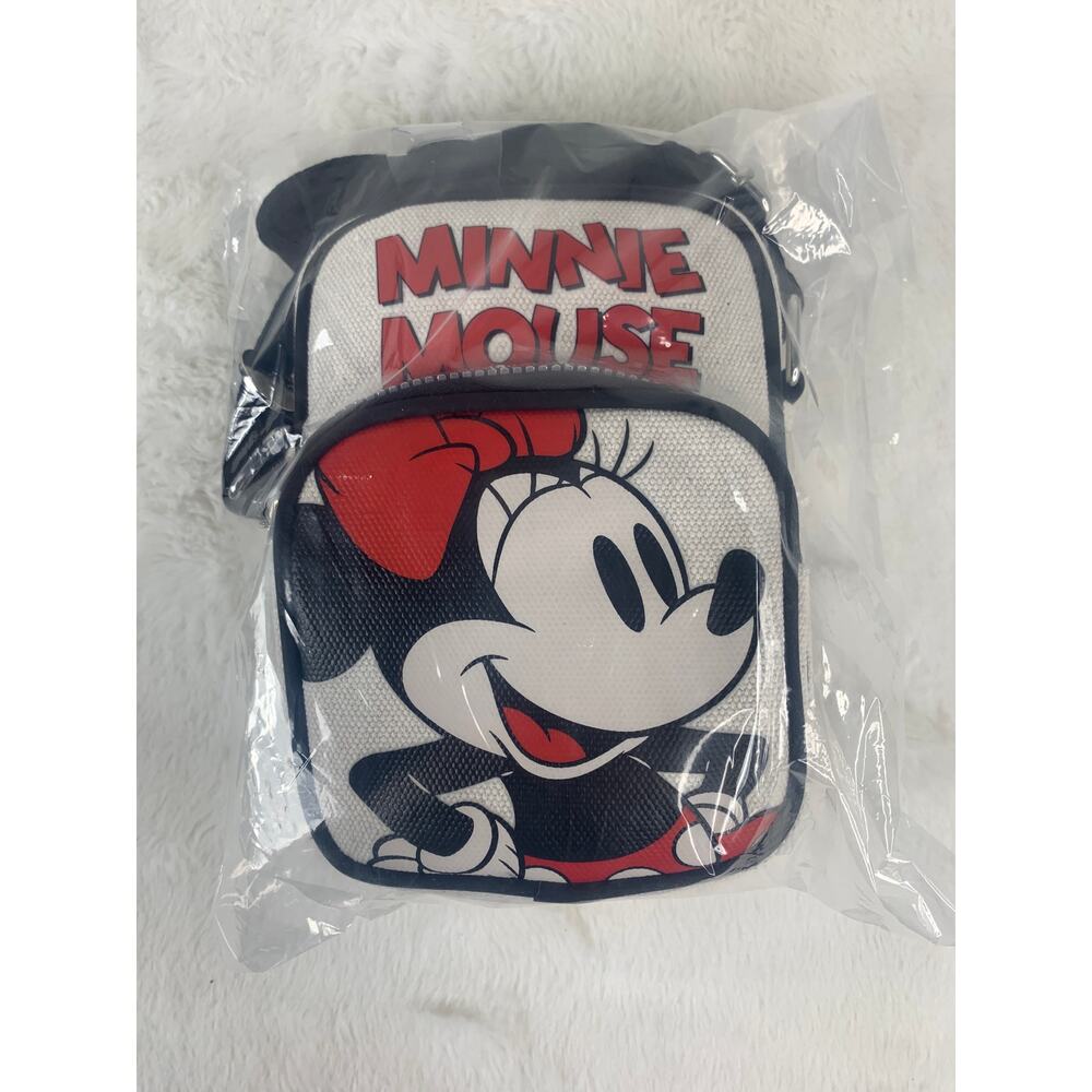 Disney Minnie Mouse Primark Crossbody Bag Canvas Print New With Tags
